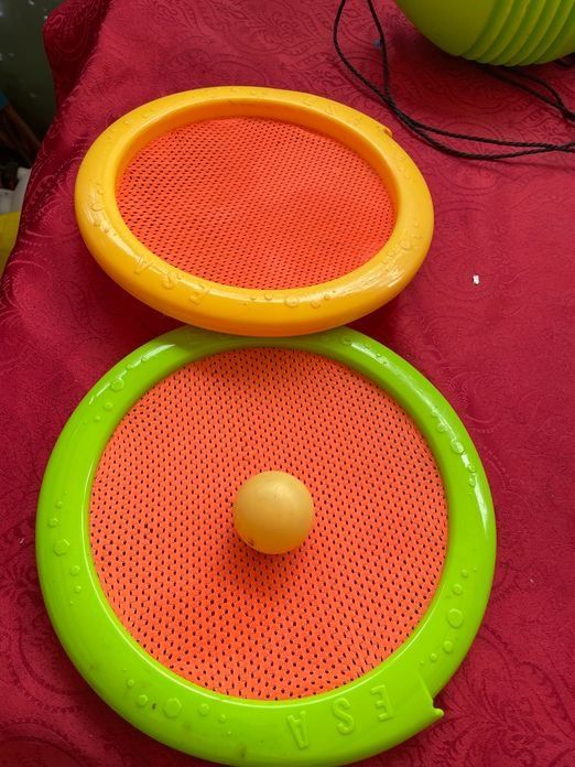 Giochi: 2 Wurfscheiben Beach Volley & Super Disc Alldoro – Usato da Bergdietikon venduto da antovale