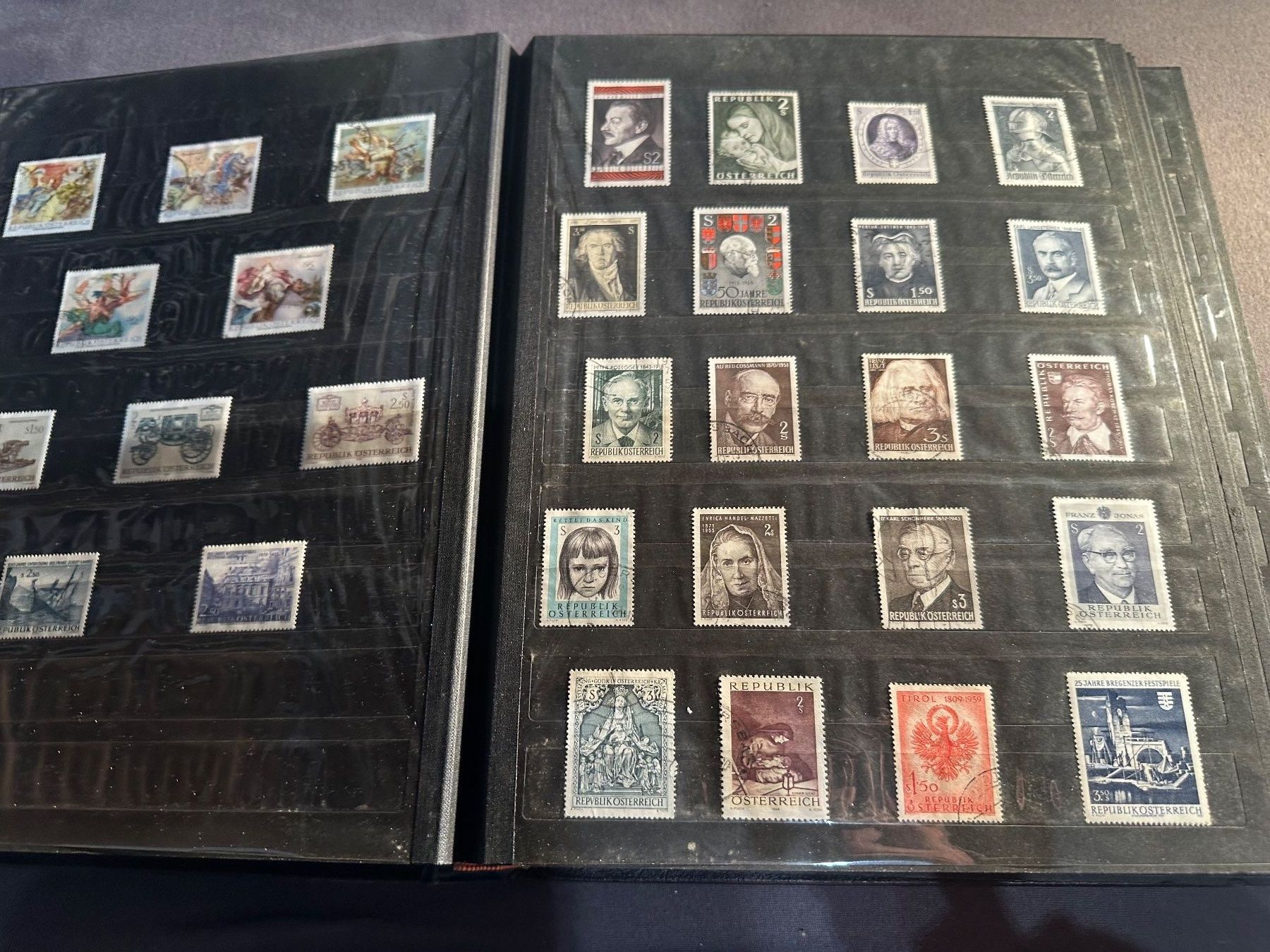 Tutti i francobolli: Sammlung Österreich - Schweiz mit einigen Postfrischen – Usato da Stettfurt venduto da 2442 2
