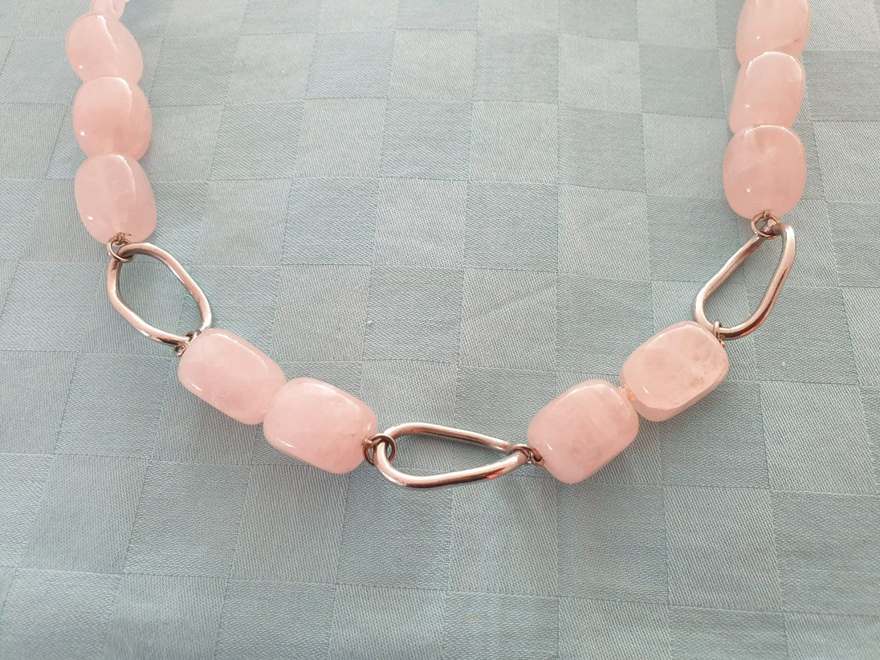 Catenine: Schmuck Halskette Kette Rosenquarz – Usato da Mörschwil venduto da spirspi 7