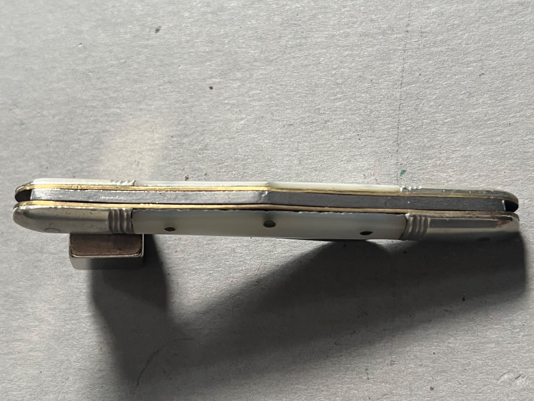 Couteaux de poche: Antikes Sackmesser 66 mm - Perlmutt – D'occasion à Zürich par FV.vintage 5