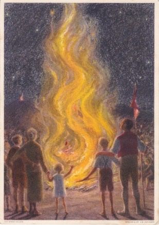 Cartoline postali: BUNDESFEIER-KARTE 1934 – Usato da Schlieren venduto da Rapaelli