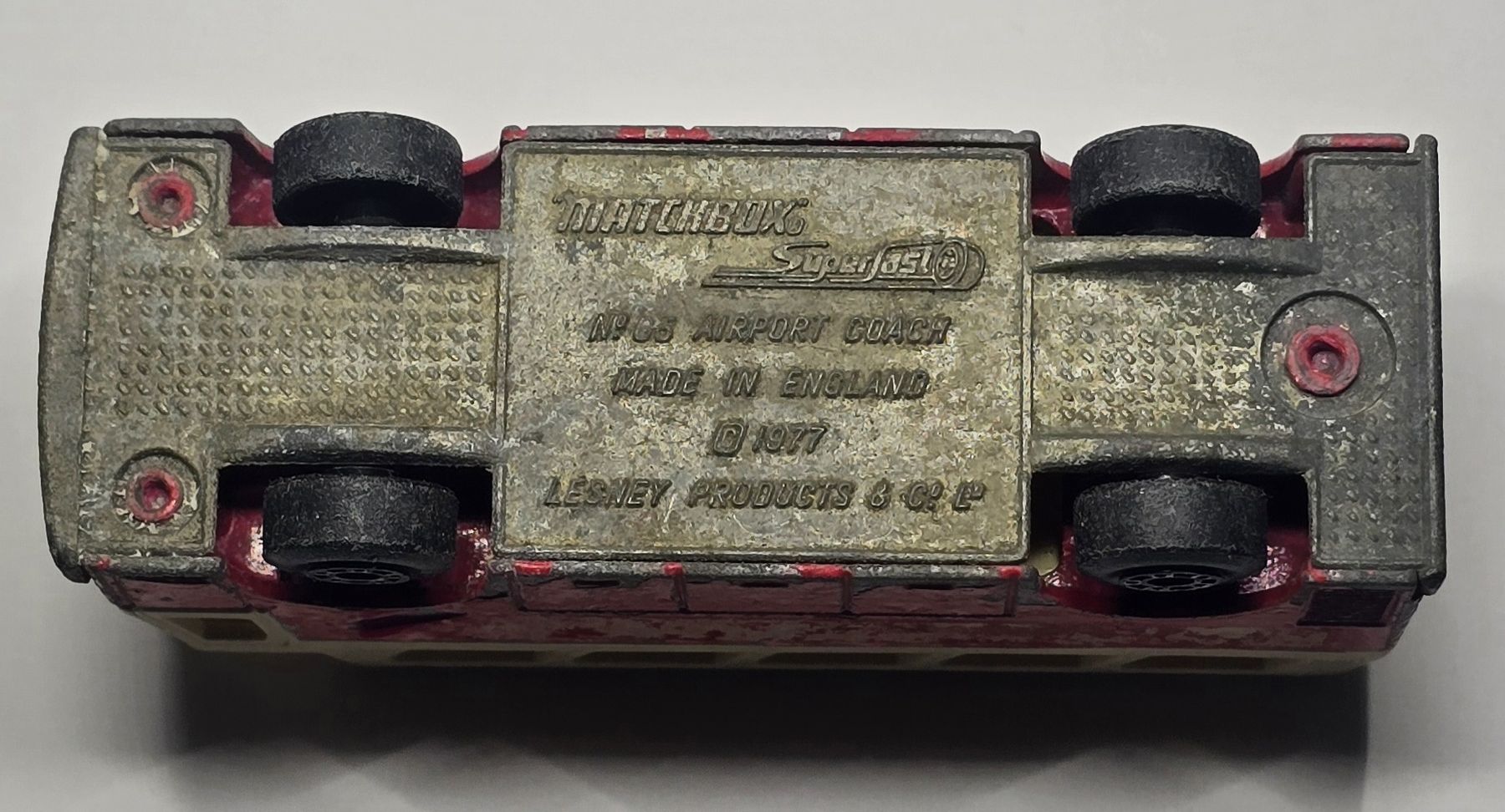 Matchbox Modellini d'auto: Matchbox Superfast Airport Coach 1977 – Usato da Kirchberg BE venduto da HotWheelsSammler 3