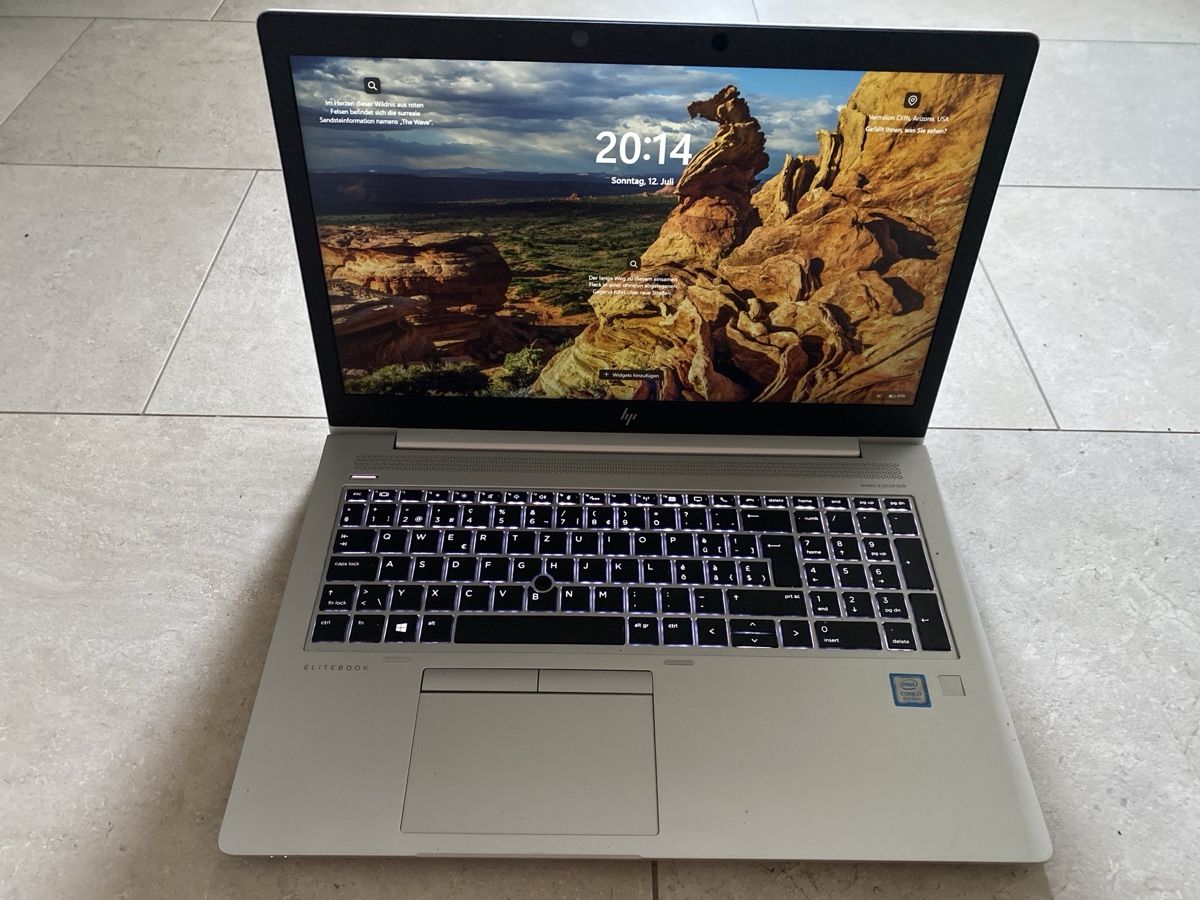 Hewlett Packard Notebooks: HP Elitebook 850 G5 – Gebraucht aus Widnau von icarus_83