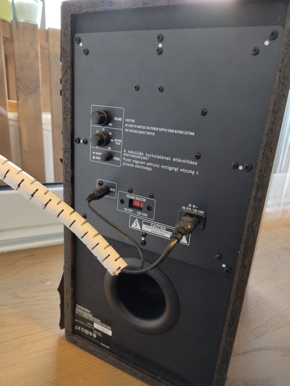 Technics Lautsprecher: Aktiv-Subwoofer Technics SB-AS100 – Gebraucht aus Weinfelden von  1