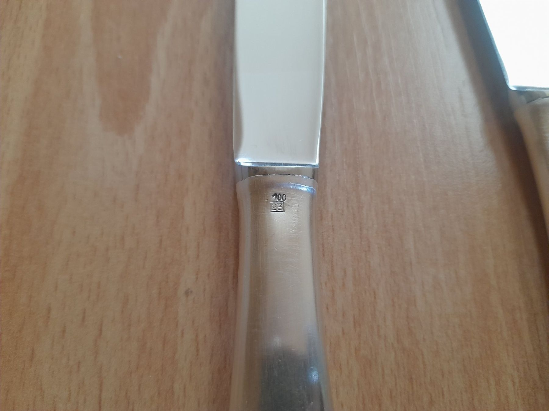 Set di posate: 6 versilberte Messer 100/23 – Usato da Lustmühle venduto da chevi03 2