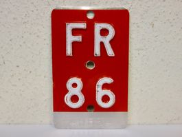 FR 86 VELONUMMER - FAHRRADSCHILD