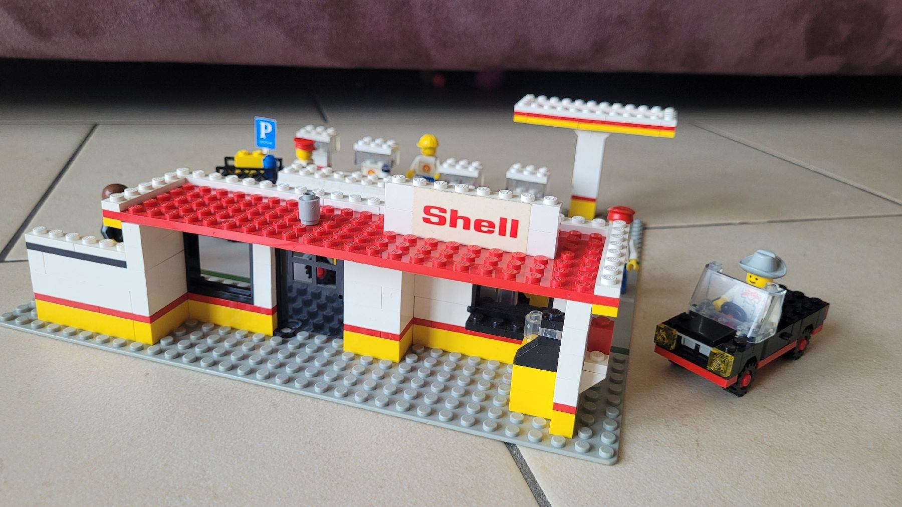 Lego Kit di costruzioni: Lego Shell Tankstelle 377, 671, 6627 – Usato da Magden venduto da FraMali76 3