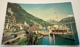 GERSAU - Seeanlage mit Salondampfer "Stadt Luzern"
