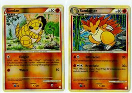Sandan & Sandamer Reverse Holo (79 & 29)