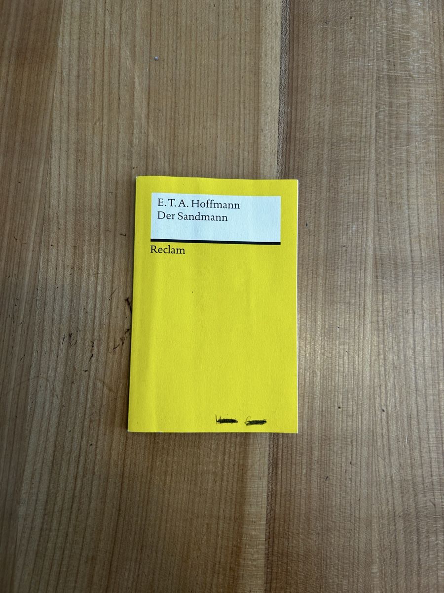 Libri: E. T. A. Hoffmann Der Sandmann Reclam – Usato da Thun venduto da hei_h772