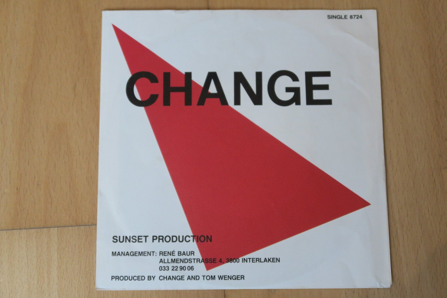 Dischi in vinile: Change – Jealousy / Don't Give Up – Usato da Thun venduto da Karibu70 1