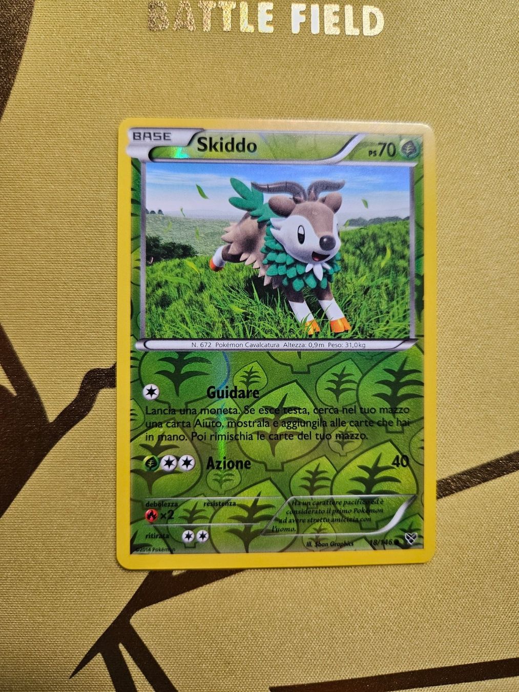 Pokémon Carte collezionabili: XY - Skiddo – Usato da Bellinzona venduto da Pokemarco