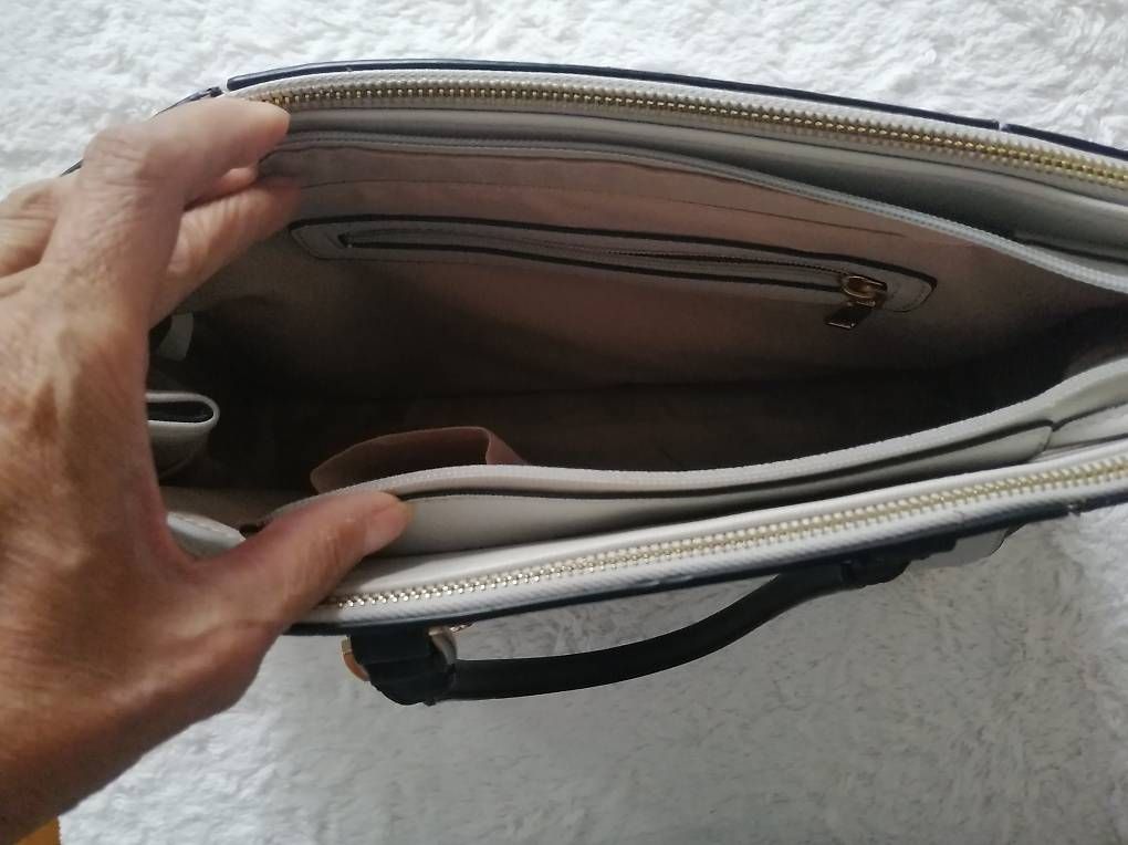 Borse da donna: Handtasche schwarz/grau/weiss – Usato da Schaffhausen venduto da Sommerwind67 3