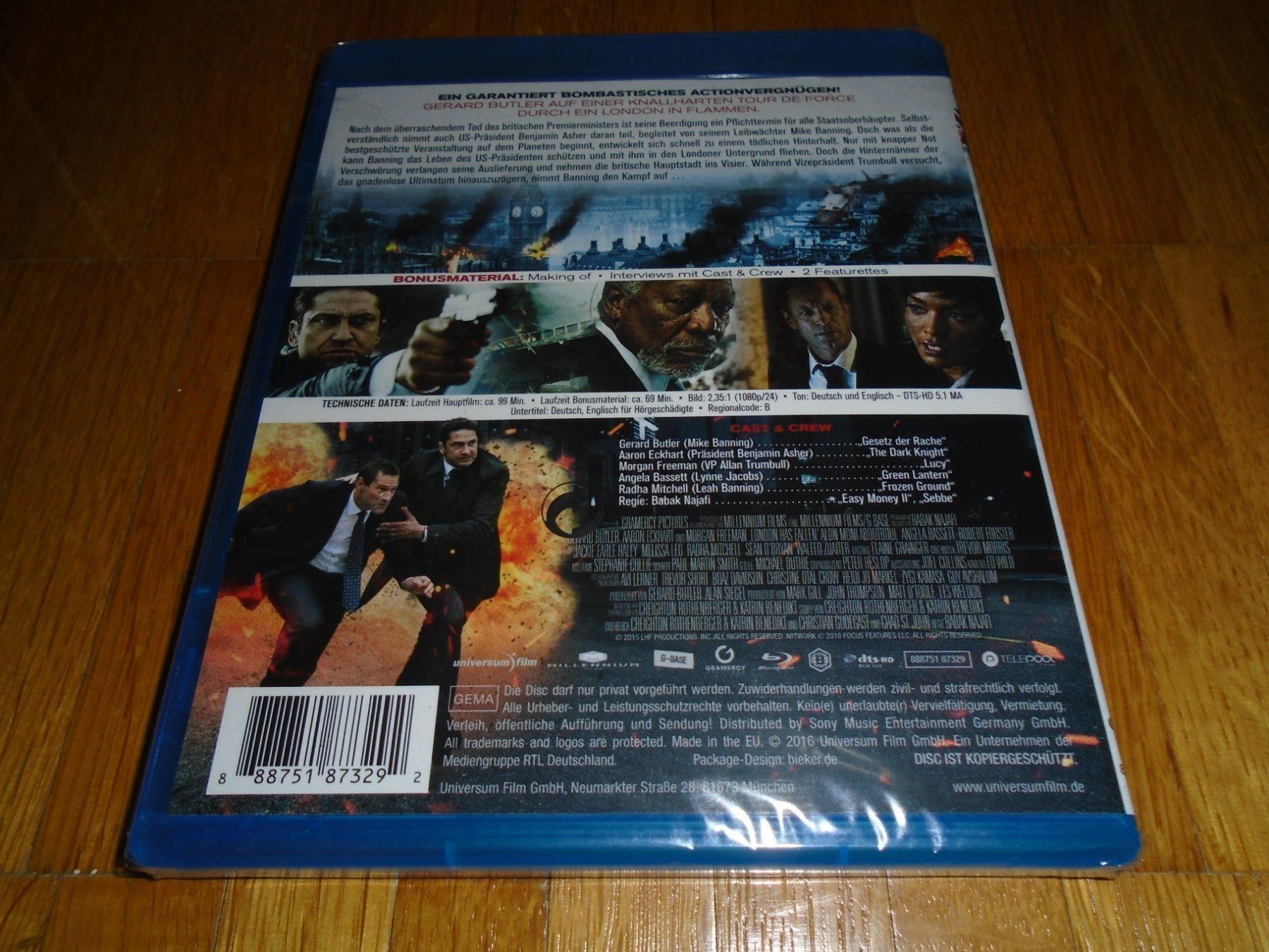 Alle DVDs: London Has Fallen - BLU-RAY - UNCUT – Neu und originalverpackt aus Basel von havsok 1