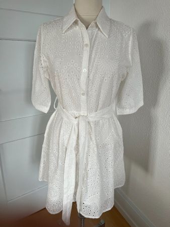 Inspiration Damen Kleid in Gr. L, Weiss, NEU