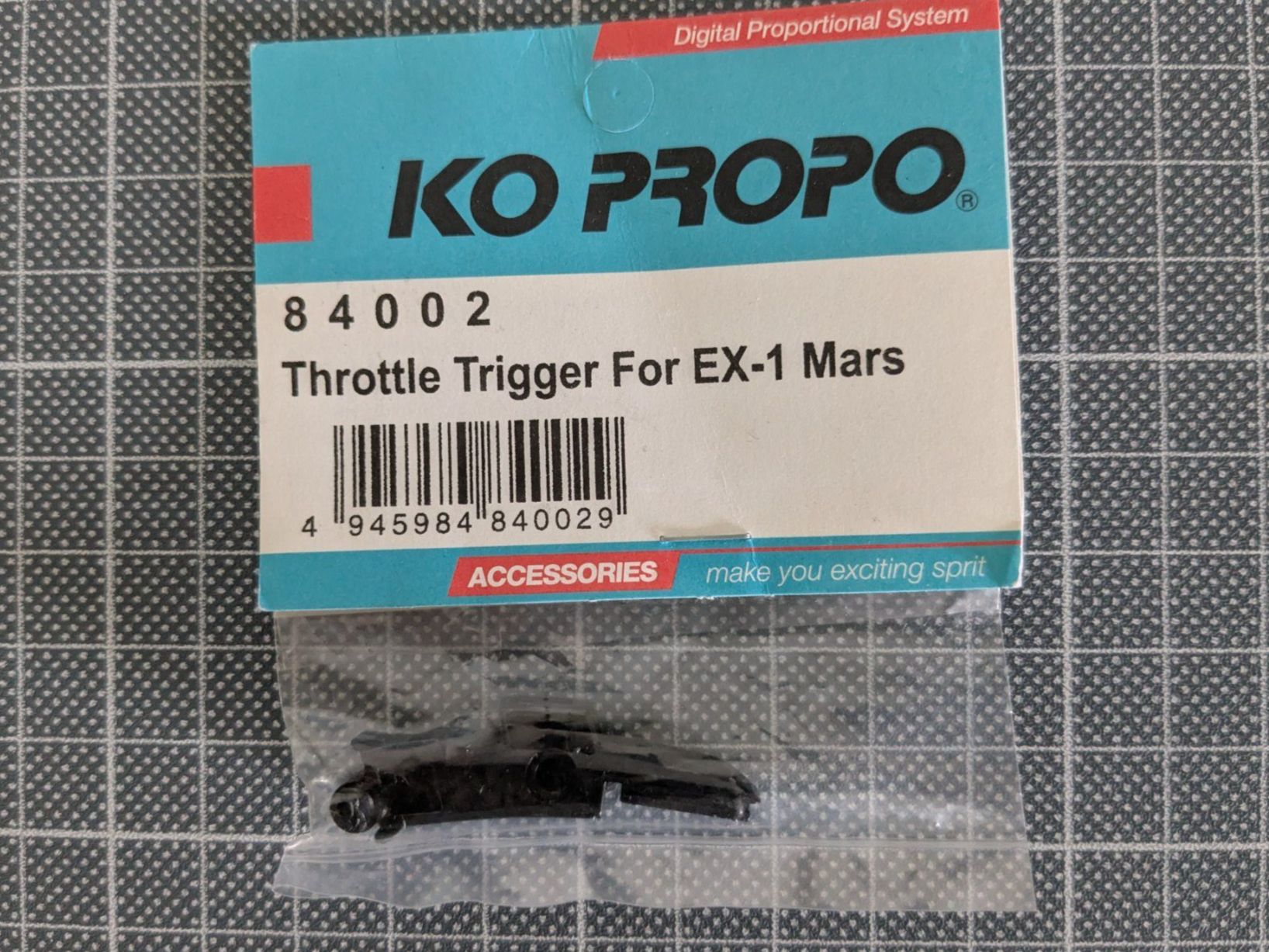 Telecomandi: KO PROPO 84002 Throttle Trigger For EX-1 Mars – Nuovo e nell'imballaggio originale da Bern venduto da ove_ztv2