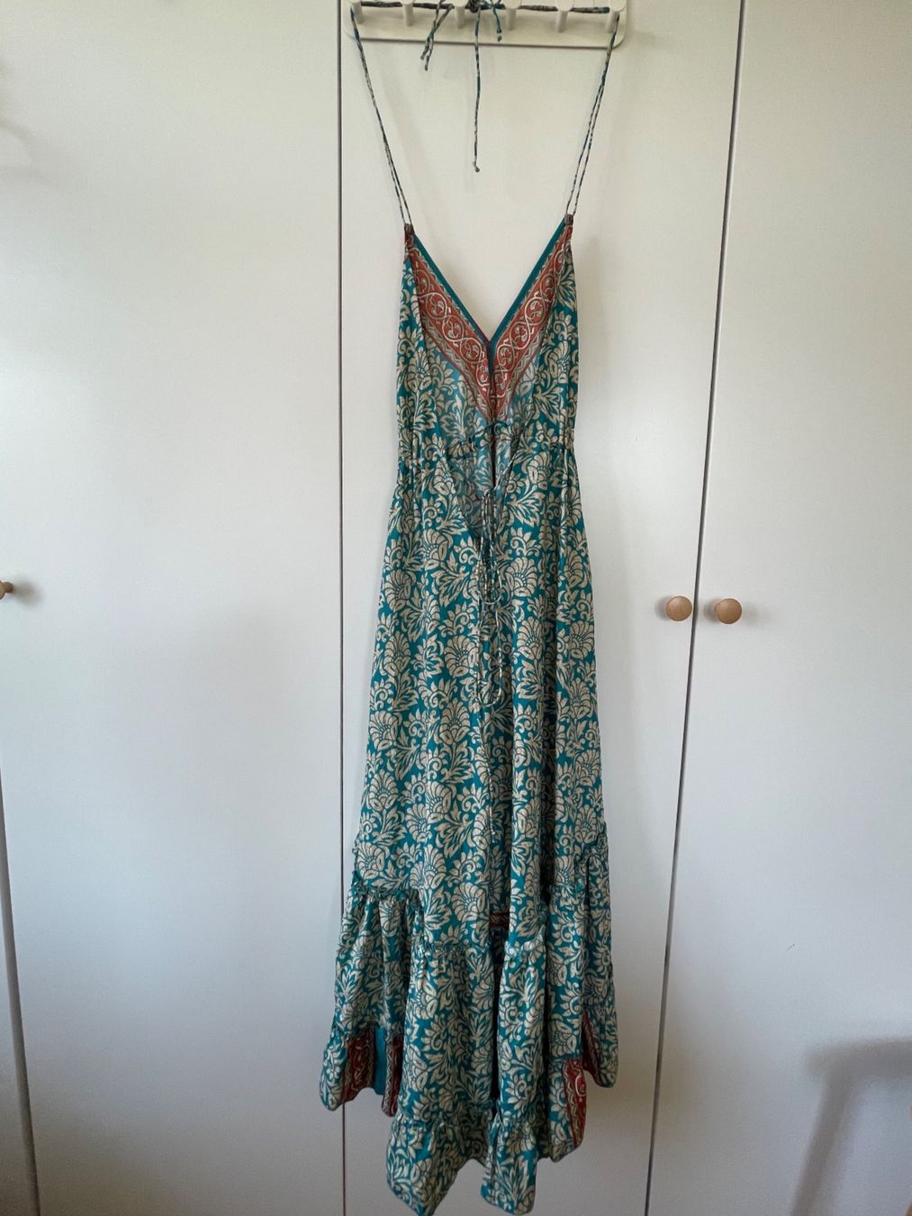Vestiti: Wunderschönes Boho Seiden-Maxikleid | Seidenmix, onesize – Usato da Neukirch an der Thur venduto da bee88 3