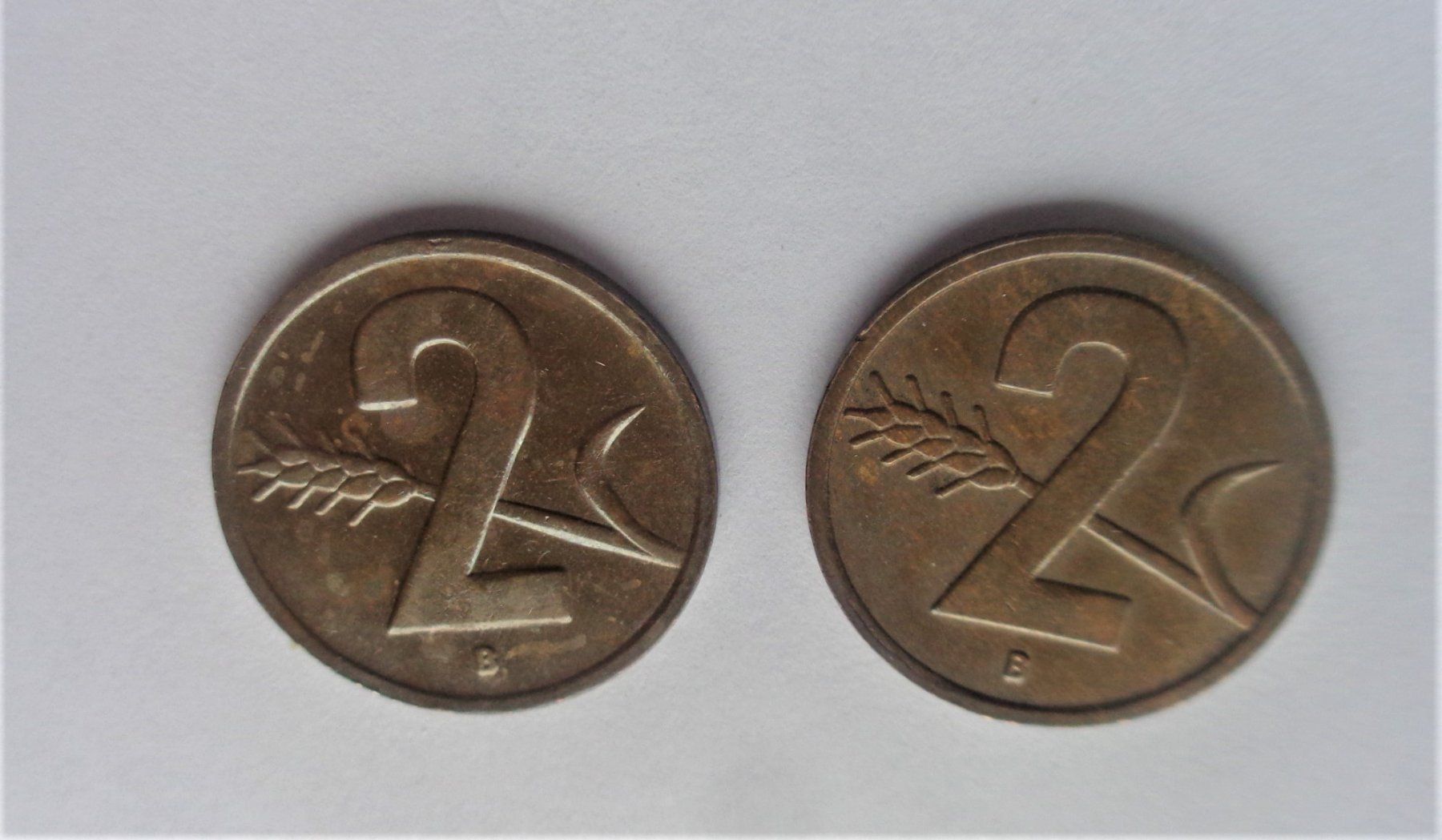 Tutti le monete: 2 x 2 Rappen Schweiz 1948 / 1951 – Usato da Kriens venduto da TSCH1