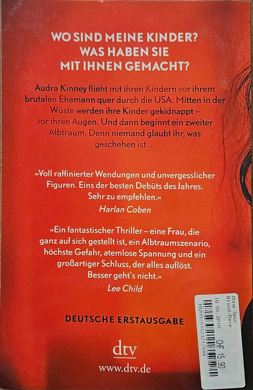 Libri: Haylen Beck - Ohne Spur – Usato da Hinwil venduto da brucha01 1