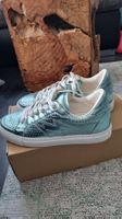 Zadig & Voltaire Sneaker, Gr. 41Türkis metallic