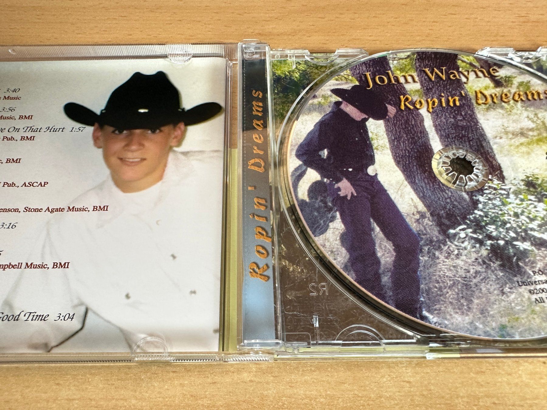 CD: John Wayne - Ropin' Dreams – Usato da Rikon im Tösstal venduto da Alpenmutz 2