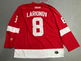 Igor Larionov #8 Detroit Red Wings