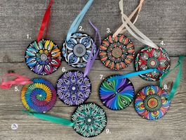 Mandala, Dankeschön Geschenk, Dekoration, Weihnachtsschmuck