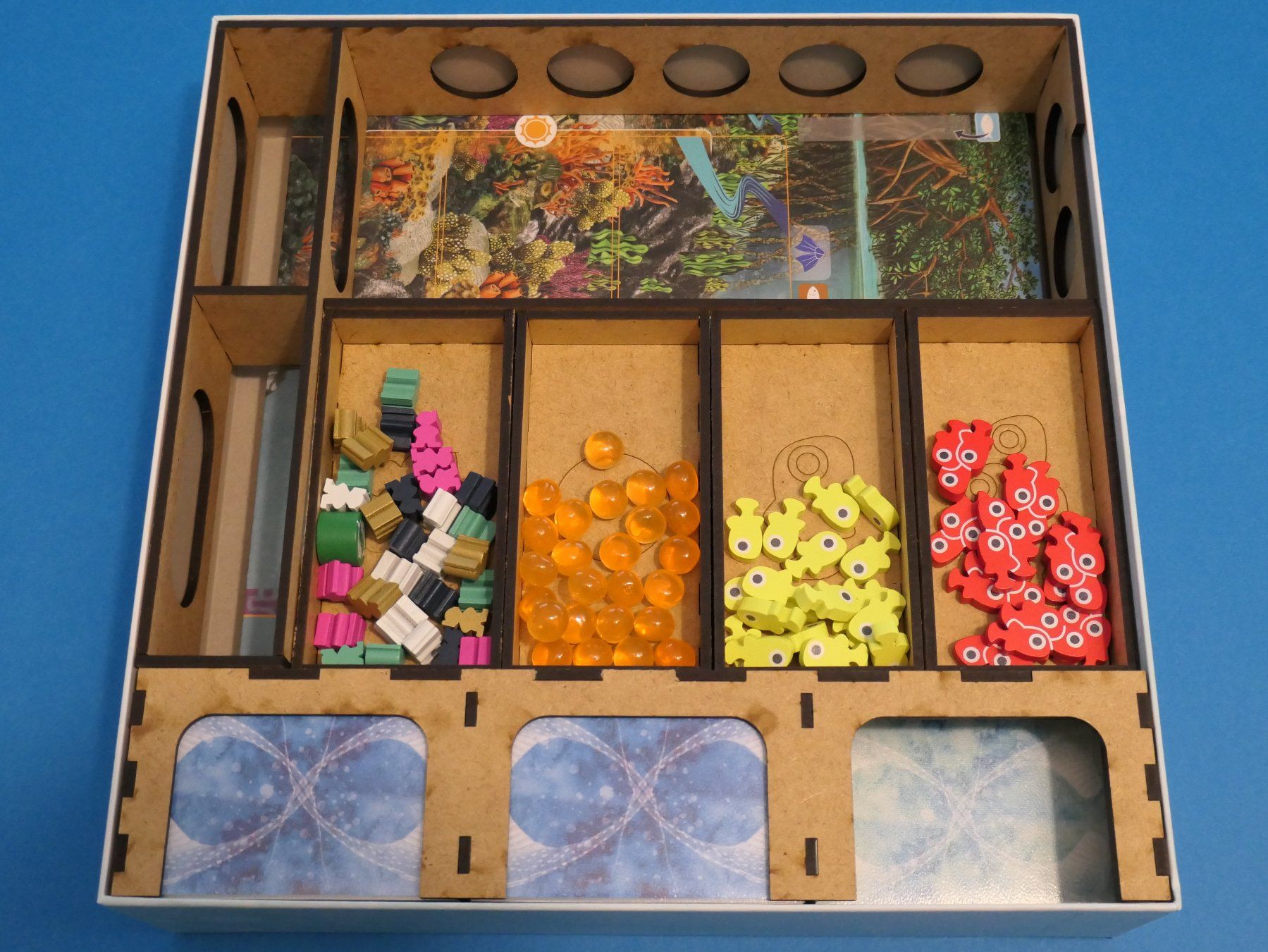 Spiele: Brettspiel Insert - Flossenschlag – Neu und originalverpackt aus Brunnen von ronnyvorbrodt