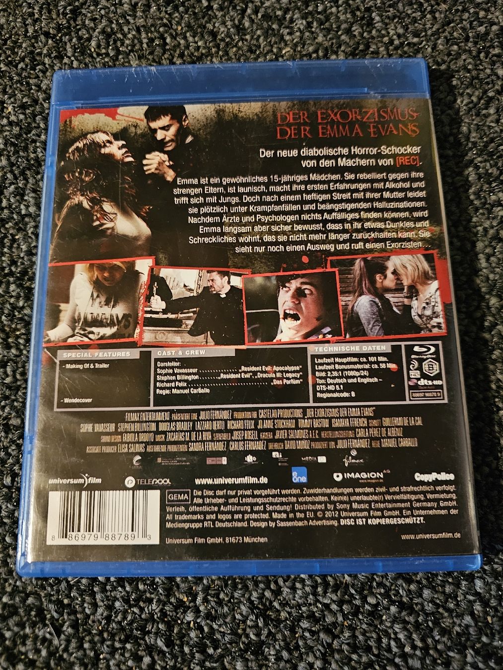 Alle DVDs: Der Exorzismus der Emma Evans Blu-ray – Gebraucht aus Ruswil von jan_bxl5 1