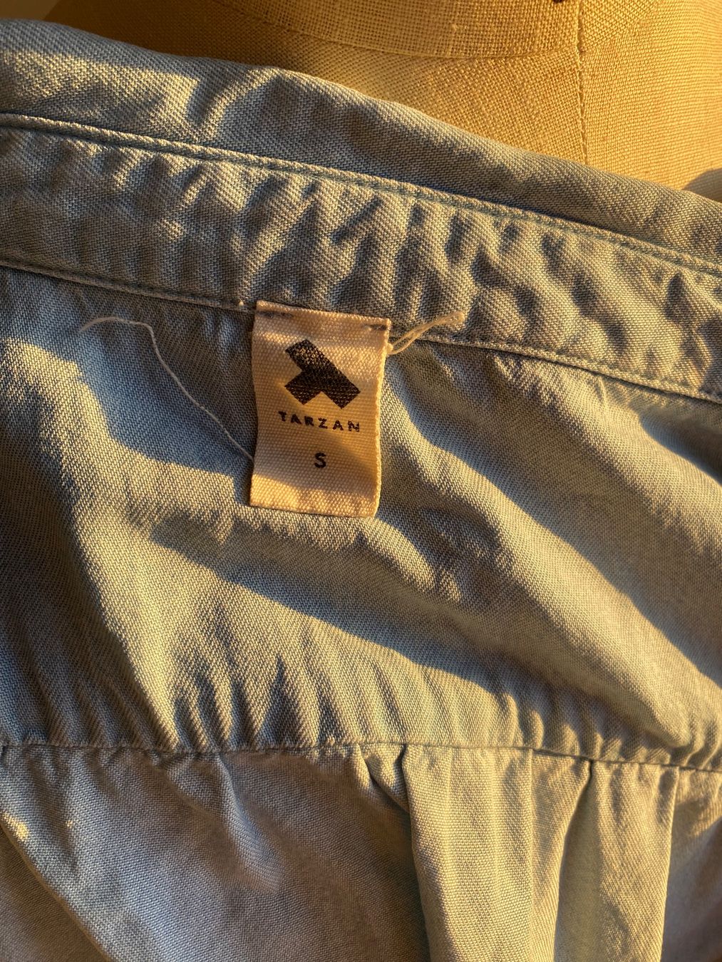 Camicette: Sommer Bluse hellblau, Gr. S - Kurzarm, Top Zustand! – Usato da Basel venduto da NormaJean01 2