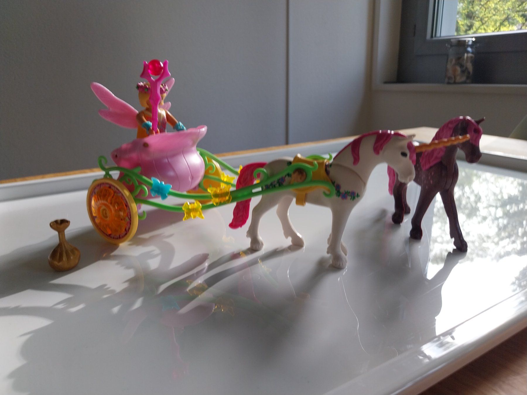 Playmobil Jouets: Blumenfee mit Einhornkutsche – D'occasion à Bern par Epaddelw