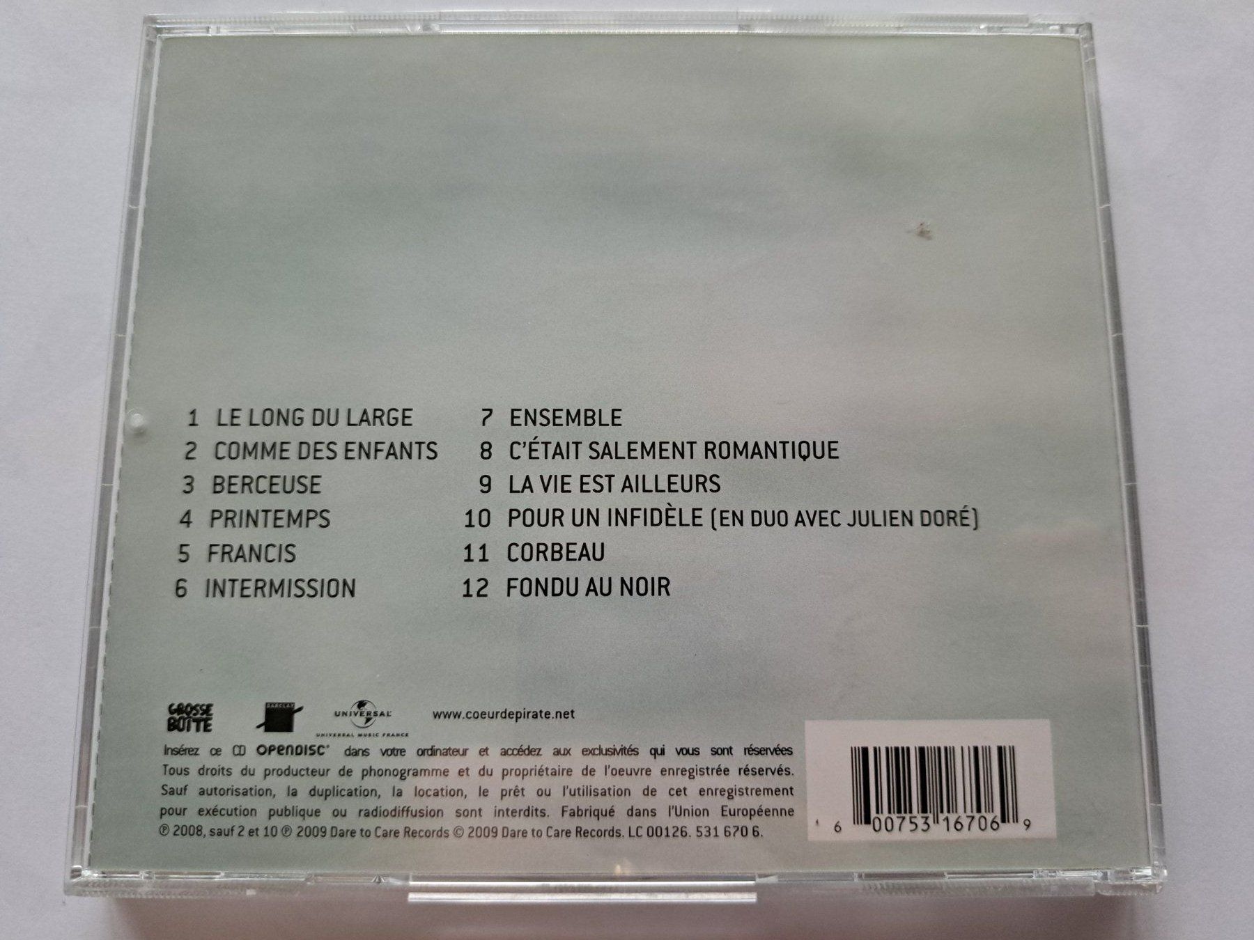 CD: Cd Coeur de Pirate - Coeur de Pirate  – Usato da Pully venduto da bro_n52j 1