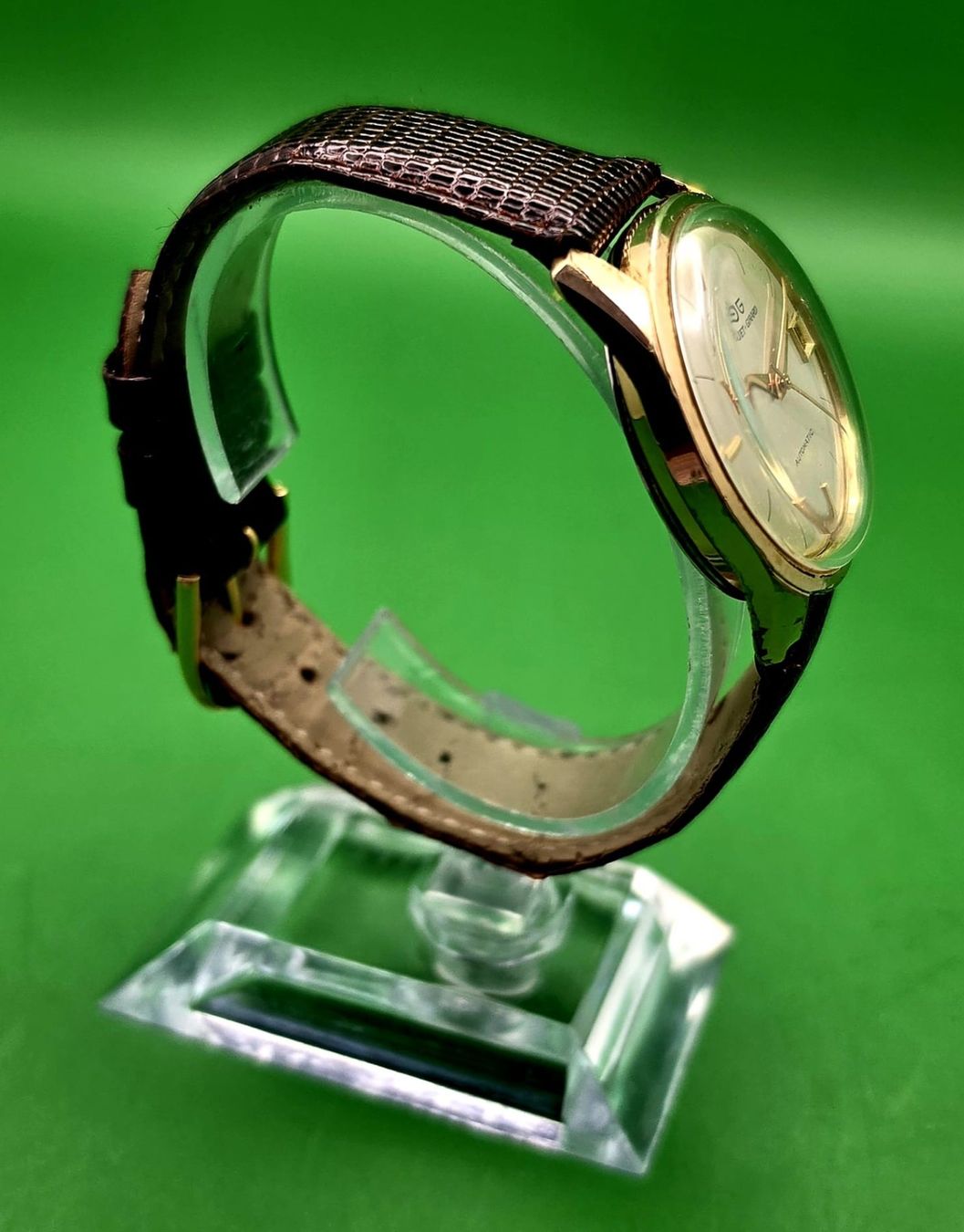 Jaeger-Lecoultre Orologi: Rare! VINTAGE JAQUET+GIRARD  AUTOMATIC  DATE  COMPRESSOR – Usato da St. Gallen venduto da Premium-Vintage 7