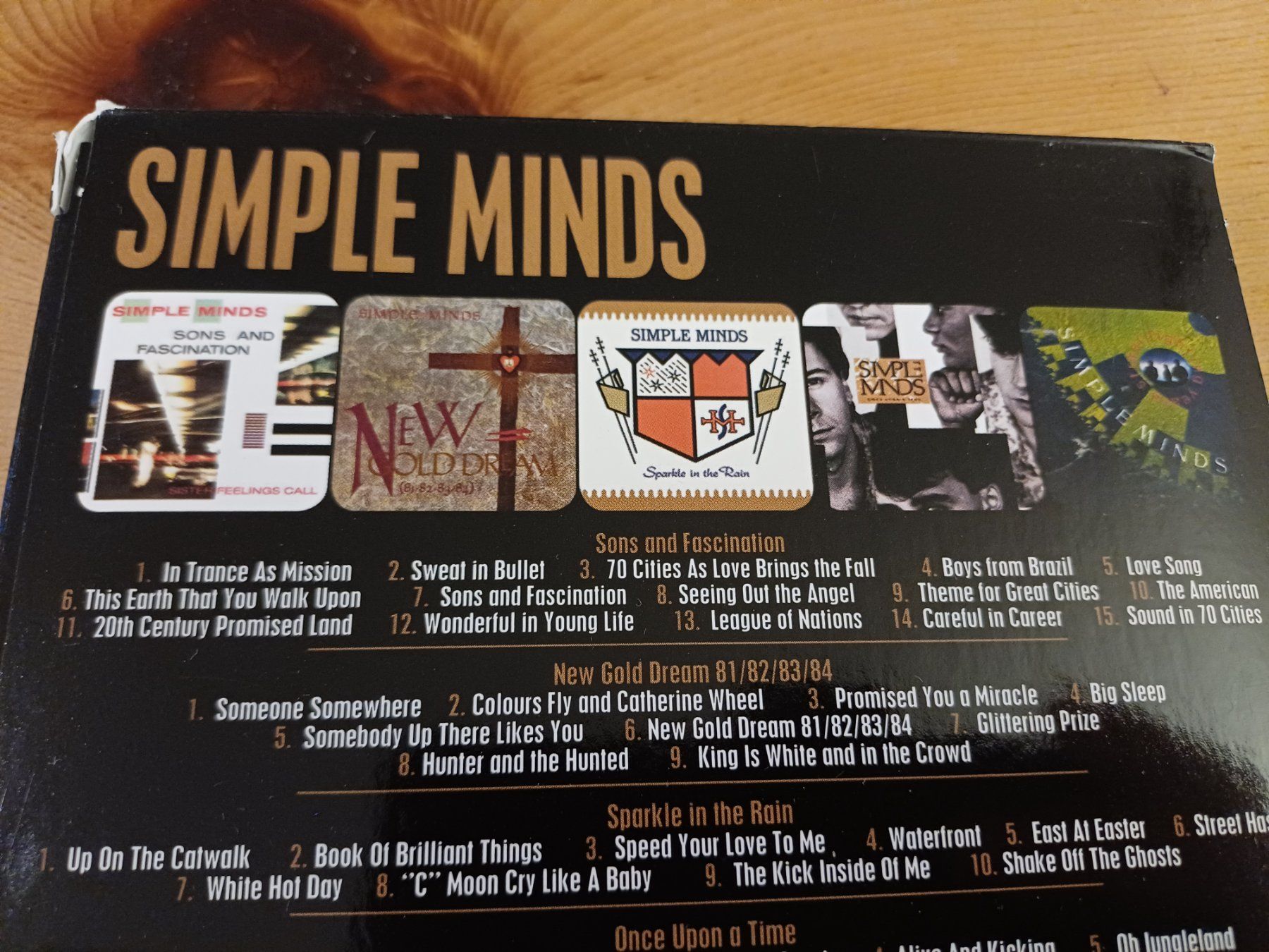 CD: Simple Minds: 5 Album Set auf 5 CDs – Usato da Jona venduto da Rreto71 3