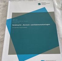 Buch - Geldmarkt-, Devisen- und Edelmetallanlagen
