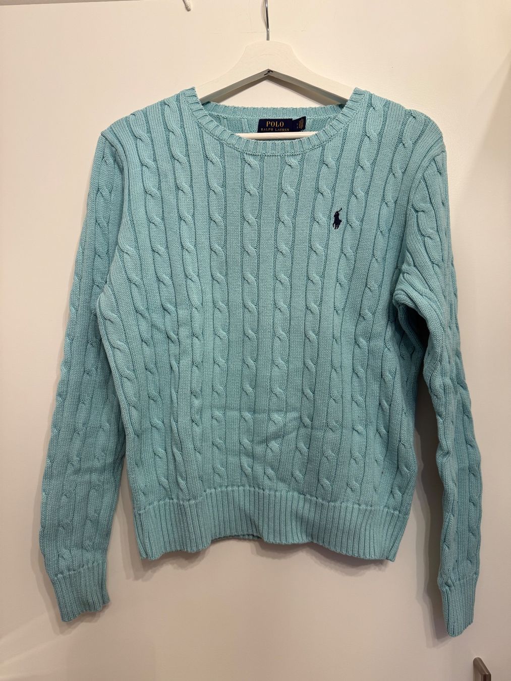 Polo Ralph Lauren Maglioni & Felpe: Polo Ralph Lauren Strickpullover, Hellblau, Gr. L – Nuovo (secondo la descrizione) da Illnau venduto da Bigmama14