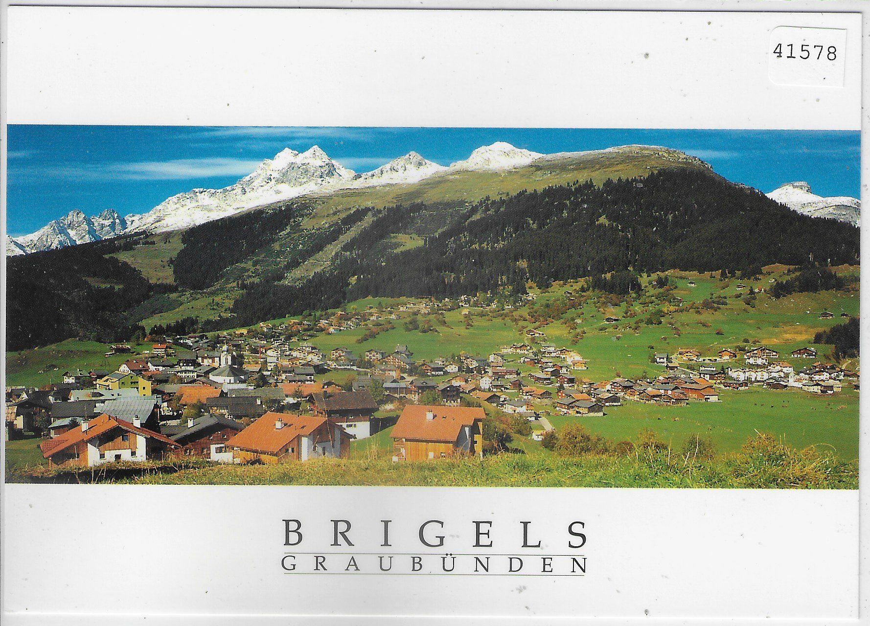 Cartes postales: Brigels - Generalansicht – D'occasion à Ettingen par Kartenplanet