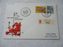 1967 20 Jahre UNO-Wirtschaftskommission CEE, Genève