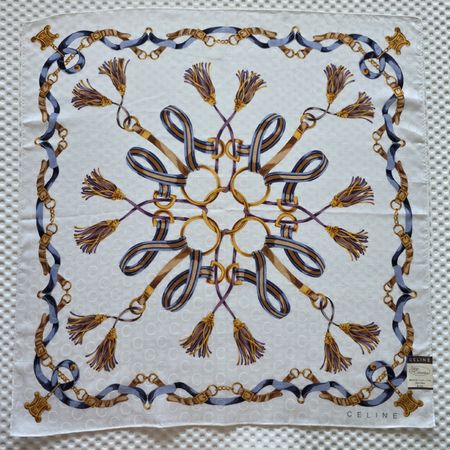 Céline Vintage Tuch 58 × 58 cm