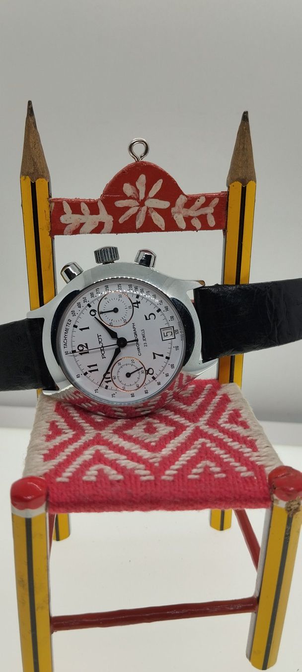 Poljot Orologi: Chronographe poljot Russie – Usato da La Chaux-de-Fonds venduto da jac_9llg 3