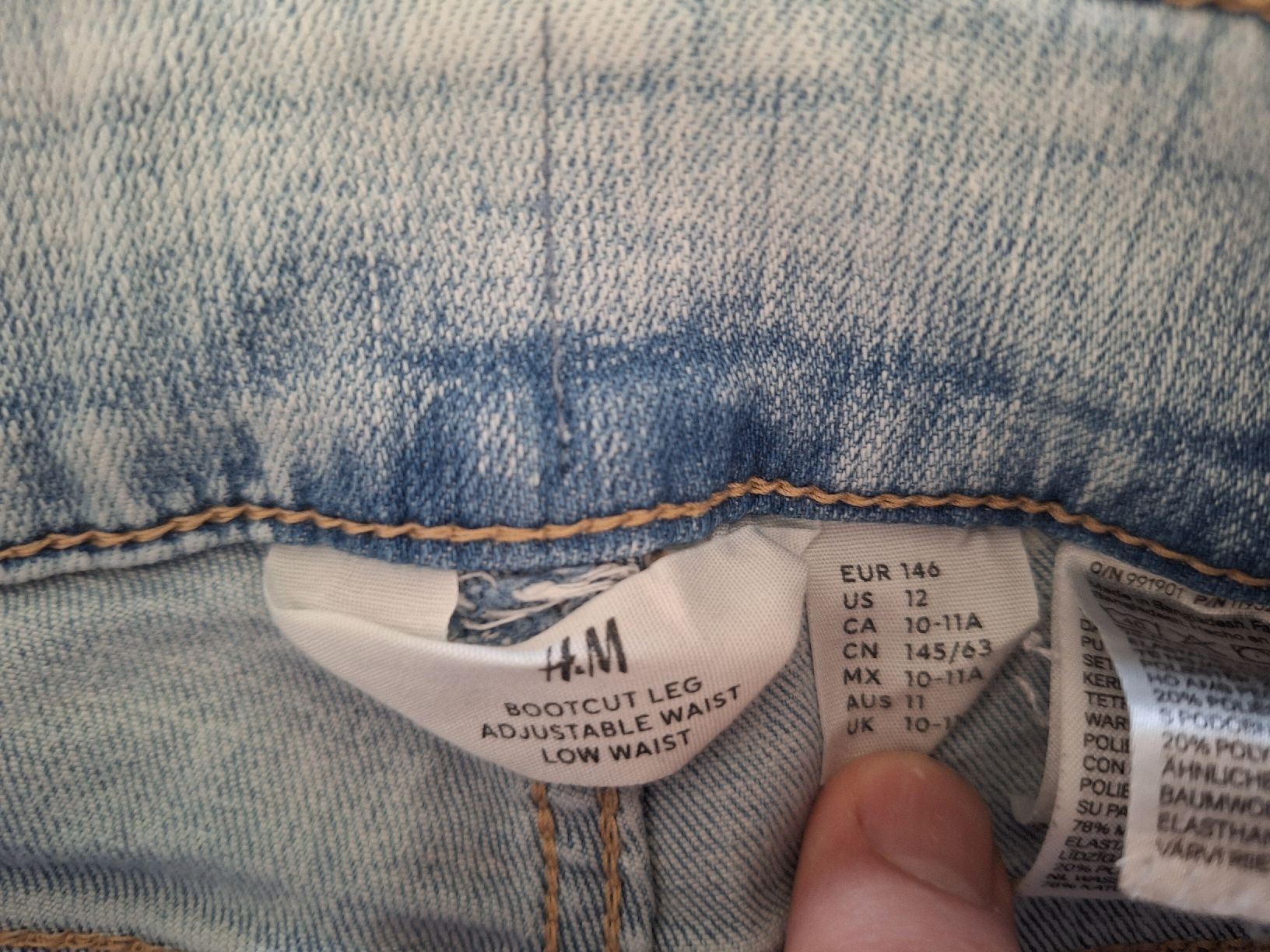 H&M Hosen: Jeans H&M Grösse 146 – Gebraucht aus Affeltrangen von Salz-Pfeffer 3