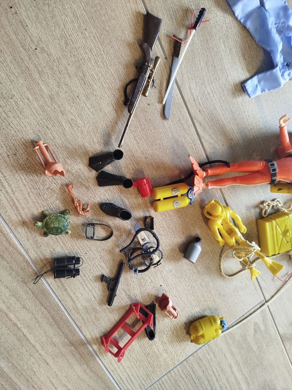 Giocattoli: VTG 1969 Mattel Sea Devils commander chuck carter scuba dive – Usato da Genève venduto da Octo-puces 3