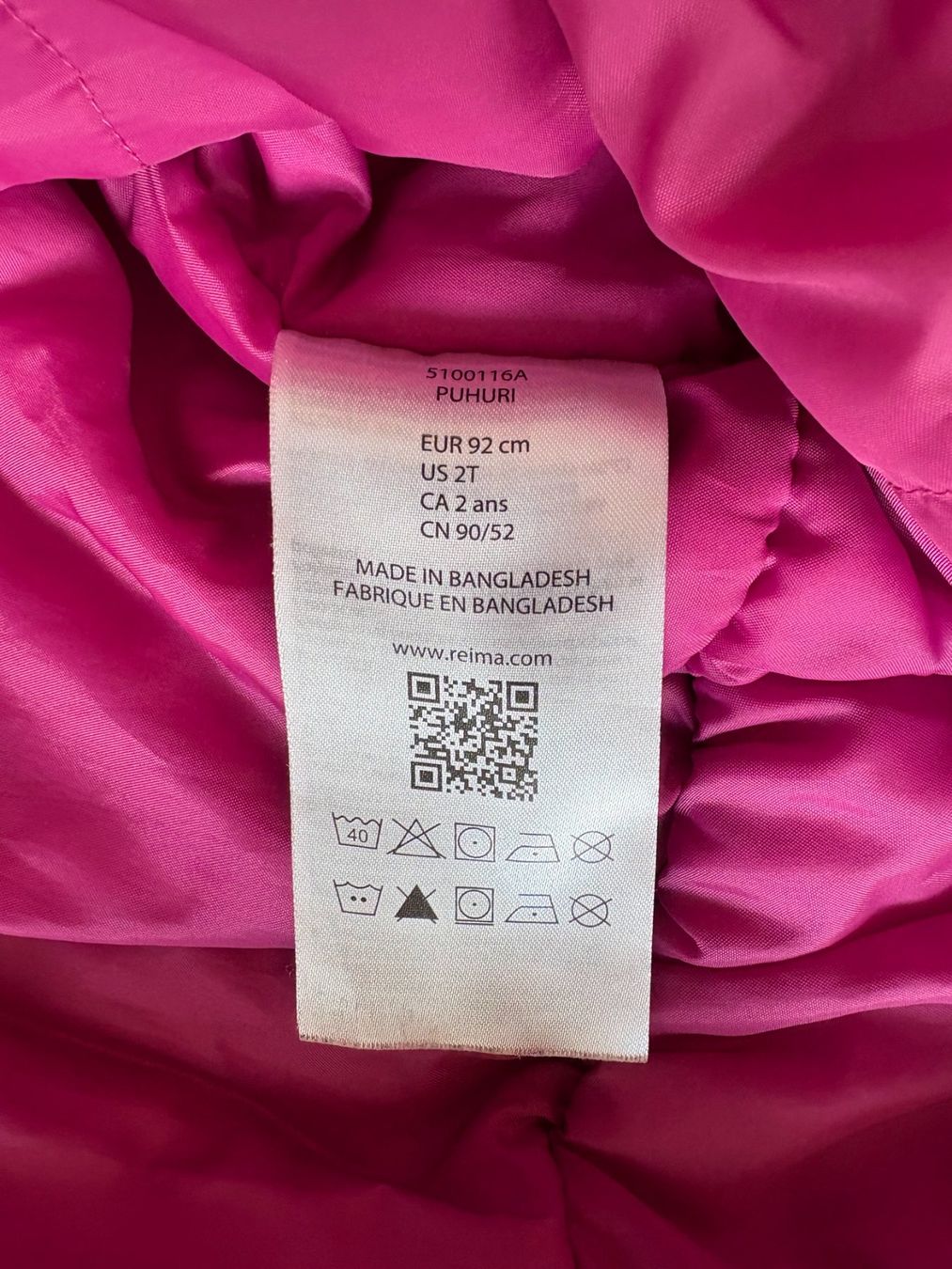 Anzüge: Reima Schneeanzug Gr. 94 Rosa – Gebraucht aus Horgen von ben_nv5c 3