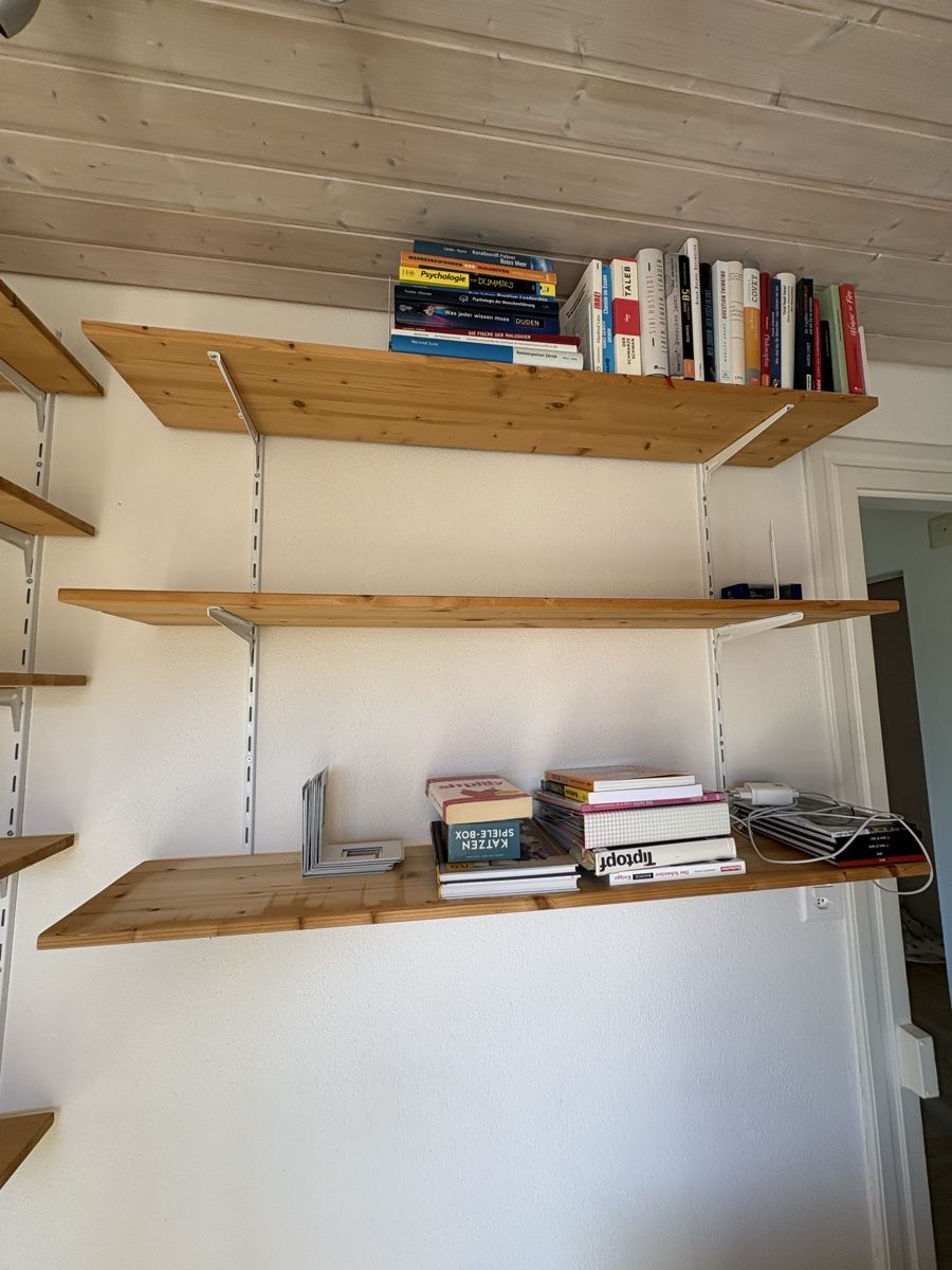 Scaffali: Wandsystem Holzregal Bücherregal – Usato da Dietikon venduto da YviG 5