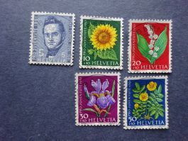 1961 Pro Juventute ET-Voll & Gummi**