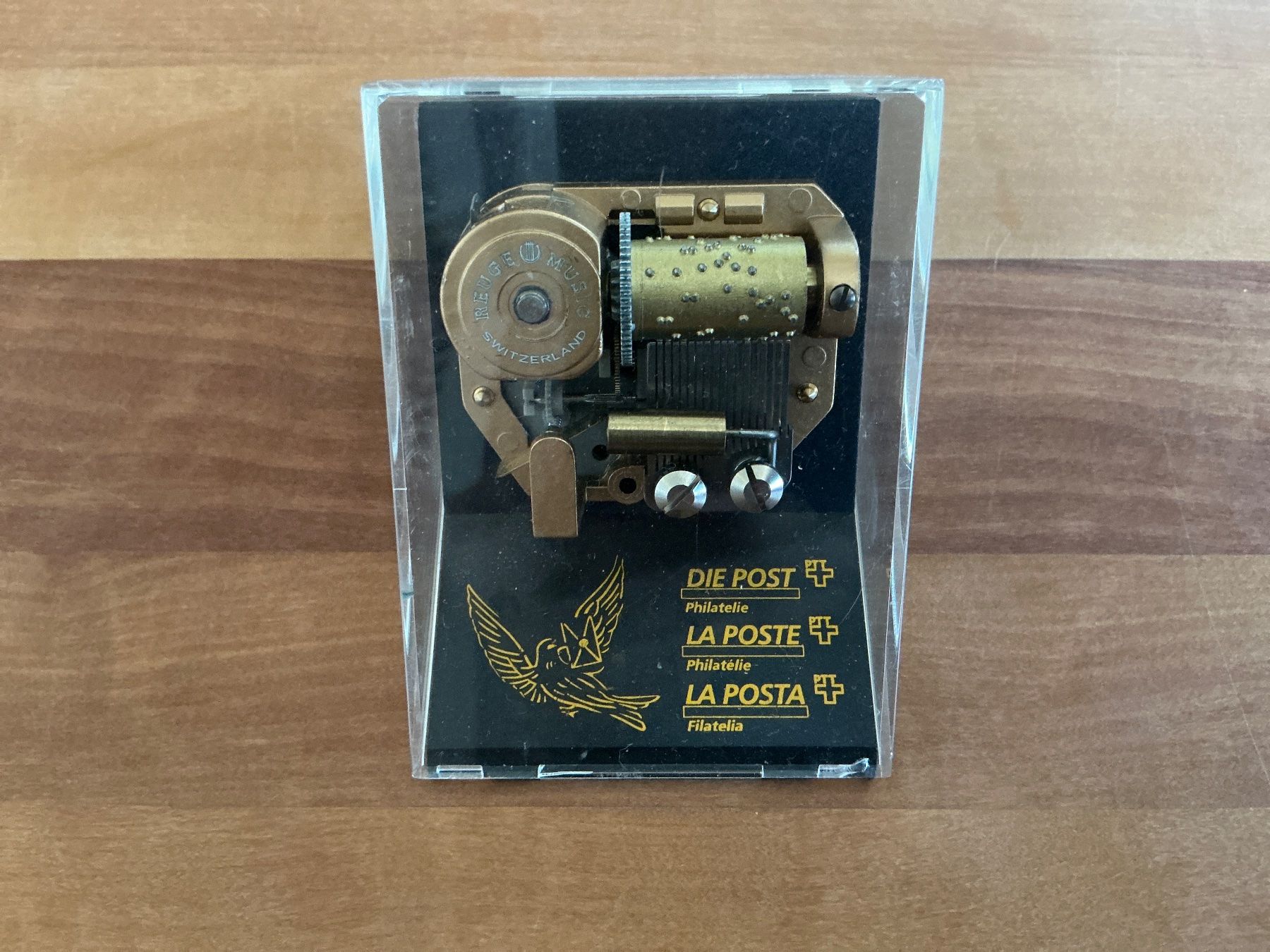 Reuge Carillon: Briefmarke Spieluhr – Usato da Kirchenthurnen venduto da Gluecksbrief 1