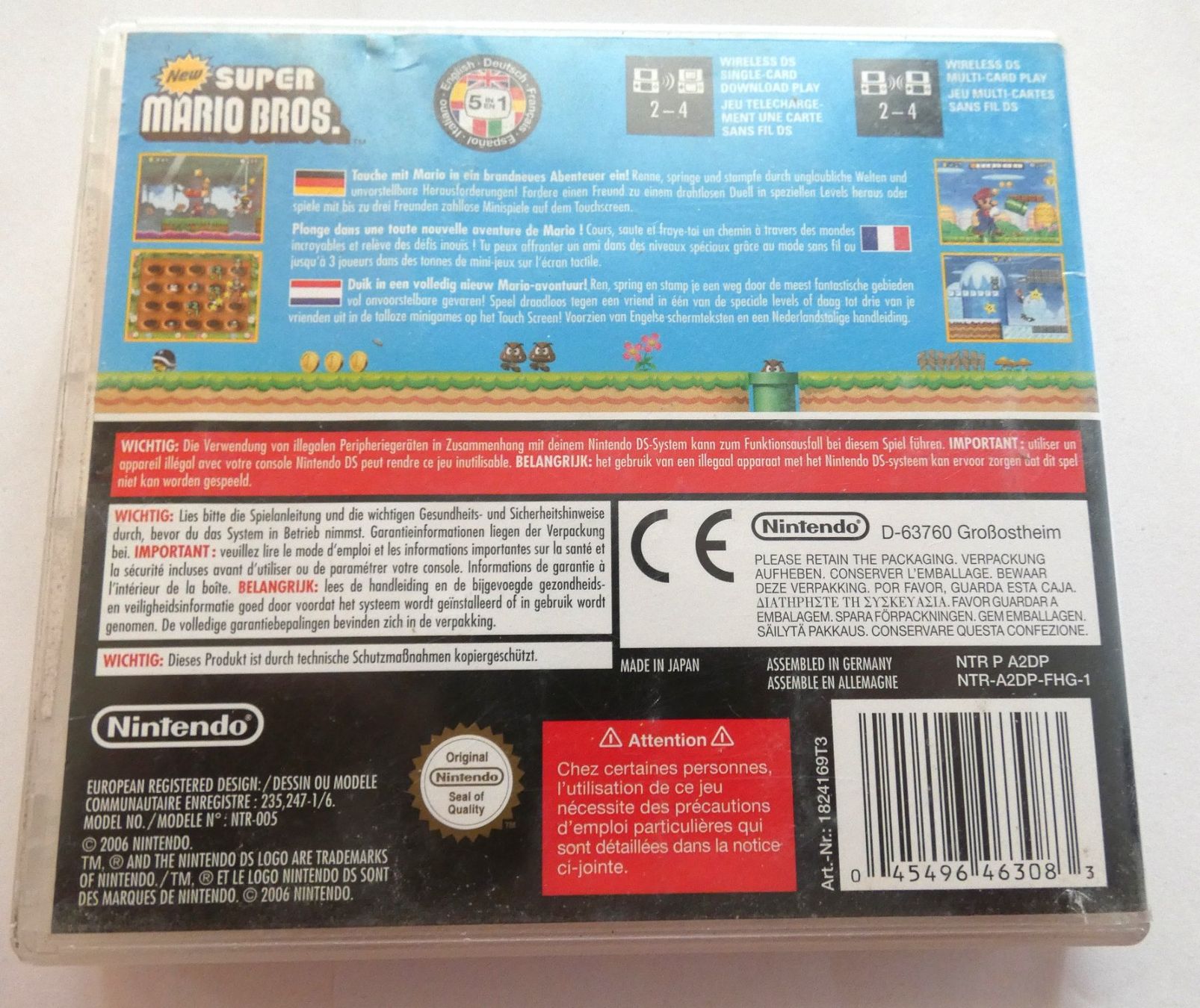 Nintendo Giochi: Nintendo DS - New Super Mario Bros. – Usato da La Sarraz venduto da classicworldcoins 1