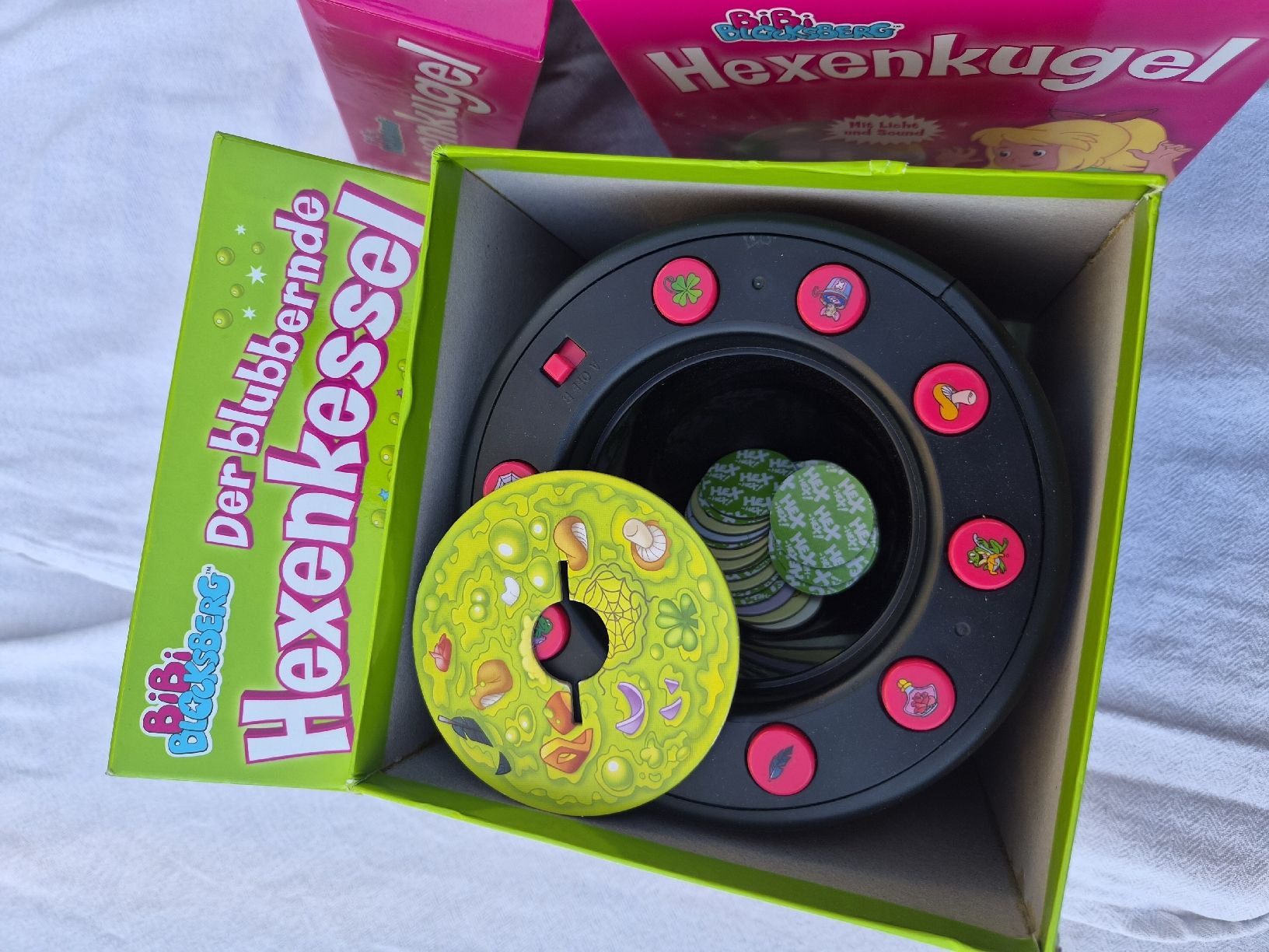 Giochi: Bibi Blocksberg Hexenkugel Hexenkessel Spiel – Usato da Aarau venduto da bikestones 2