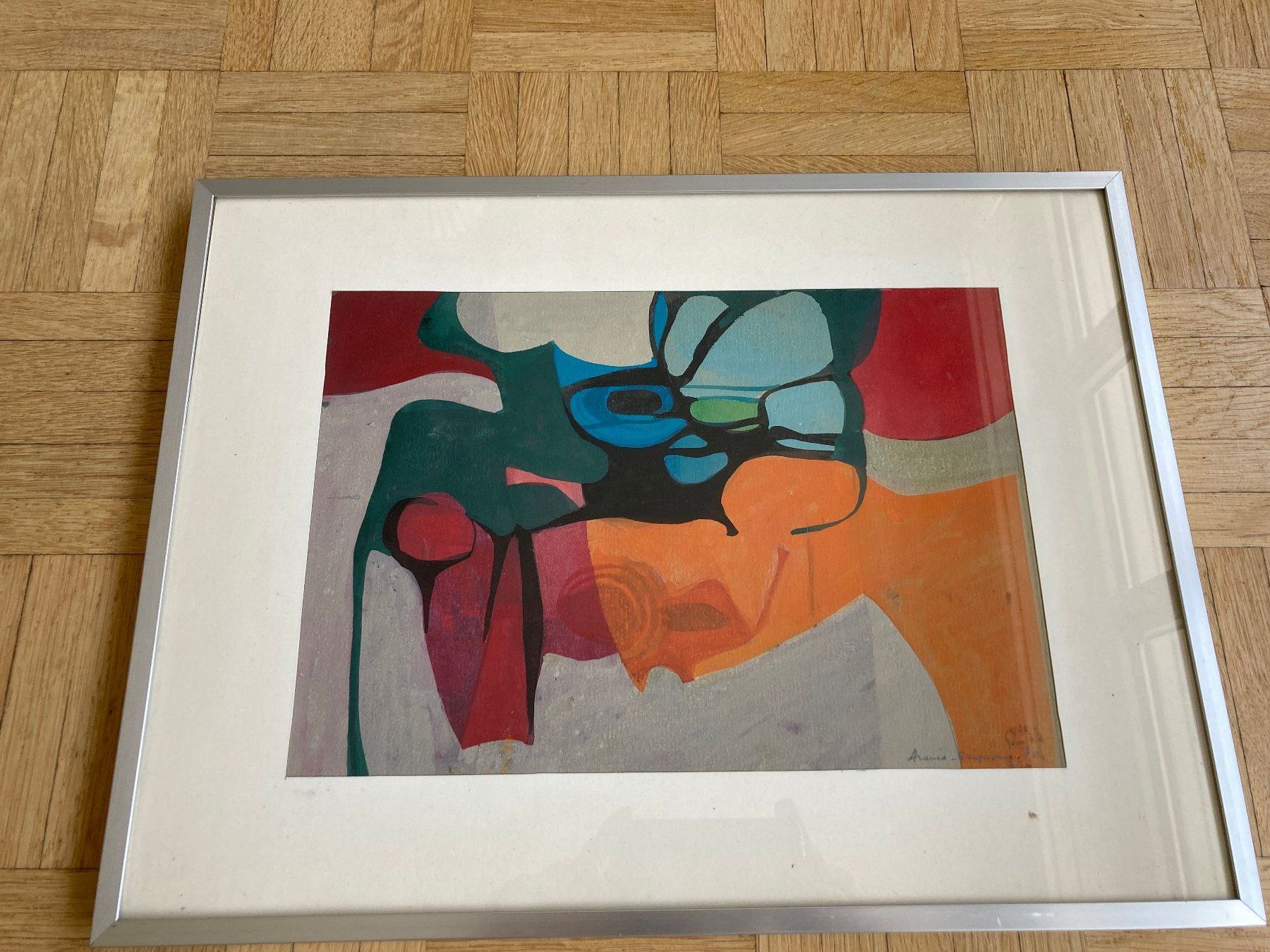 Dipinti: Graciela Aranis-Brignoni, Original, tempera – Usato da Basel venduto da ToniM25 3