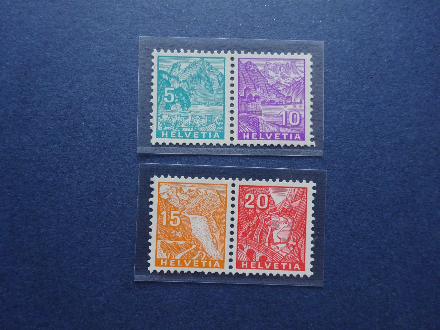 Tous les timbres: 1934 W1 Nabablockausschnitte postfrisch** – D'occasion à Appenzell-Steinegg par adi1975